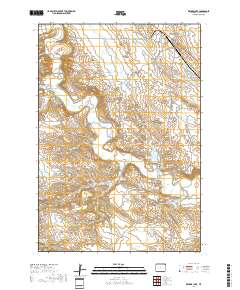 Kruger Lake 2017 topographic map thumbnail