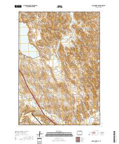 Lake De Smet East 2017 topographic map thumbnail