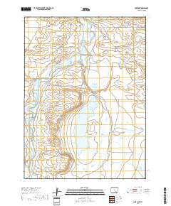 Lake Ione 2017 topographic map thumbnail