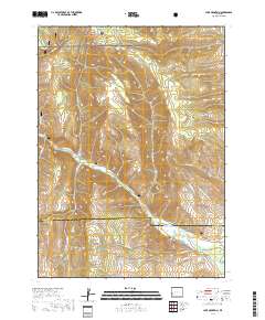 Lake Mountain 2017 topographic map thumbnail