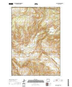 Lamar Canyon 2017 topographic map thumbnail