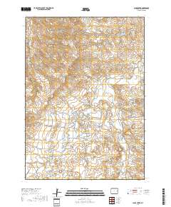 Lance Creek 2017 topographic map thumbnail