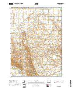 Lander NW 2017 topographic map thumbnail
