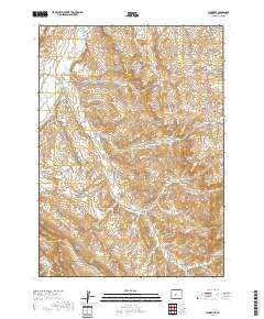 Lander SE 2017 topographic map thumbnail