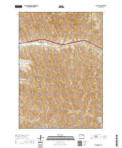Laskie Draw 2017 topographic map thumbnail