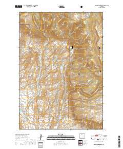 Leavitt Reservoir 2017 topographic map thumbnail