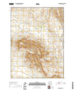 Leckie Reservoir 2018 topographic map thumbnail