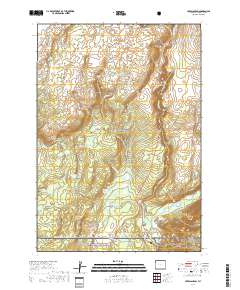 Lewis Canyon 2017 topographic map thumbnail