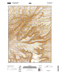 Lion Bluffs 2017 topographic map thumbnail