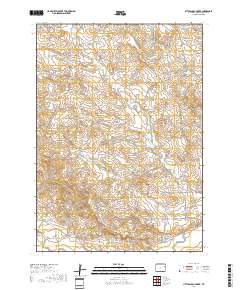 Little Alkali Creek 2017 topographic map thumbnail