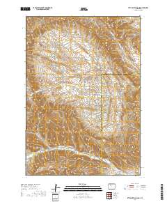 Little Buffalo Basin 2017 topographic map thumbnail