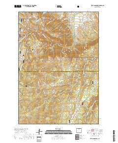 Little Goose Peak 2017 topographic map thumbnail