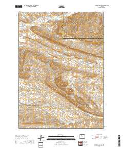 Little Sand Draw 2017 topographic map thumbnail