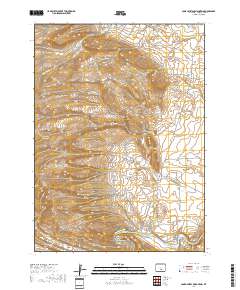 Lone Haystack Mountain 2017 topographic map thumbnail