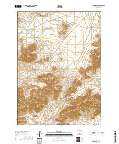 Lone Mountain 2017 topographic map thumbnail