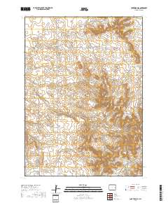 Lone Tree Hill 2017 topographic map thumbnail