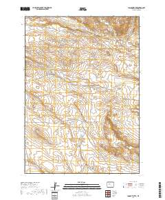 Lookout Butte 2017 topographic map thumbnail