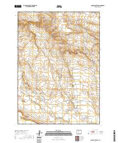 Lookout Butte SW 2017 topographic map thumbnail