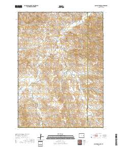 Lost Springs NW 2018 topographic map thumbnail