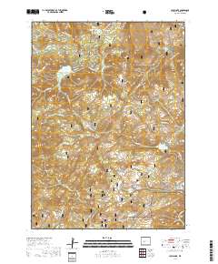 Louis Lake 2017 topographic map thumbnail
