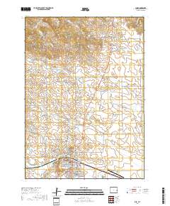 Lusk 2017 topographic map thumbnail