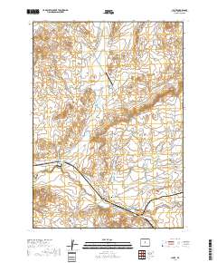 Lysite 2017 topographic map thumbnail