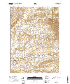 Lysite SE 2017 topographic map thumbnail