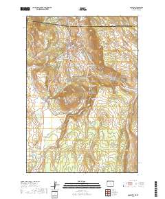 Mammoth 2017 topographic map thumbnail