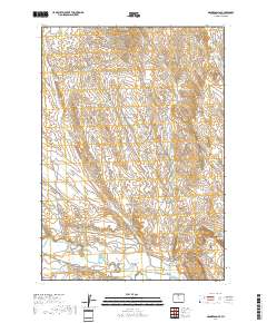 Manderson SE 2017 topographic map thumbnail
