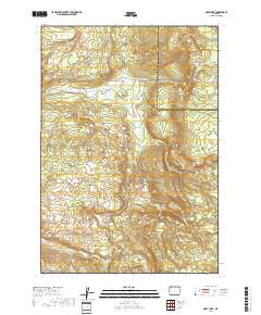 Mary Lake 2017 topographic map thumbnail