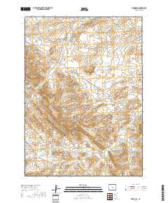 McRae Gap 2017 topographic map thumbnail