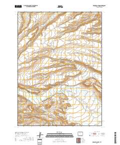Meadow Canyon 2017 topographic map thumbnail