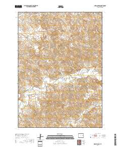 Mercer Draw 2018 topographic map thumbnail