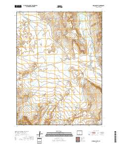 Mexican Flats 2018 topographic map thumbnail