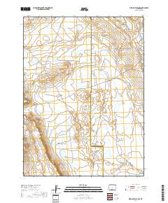 Mexican Flats NW 2017 topographic map thumbnail