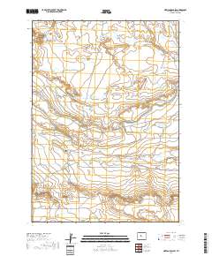Mexican Pass SW 2017 topographic map thumbnail