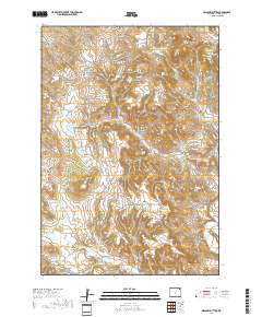 Missouri Buttes 2017 topographic map thumbnail