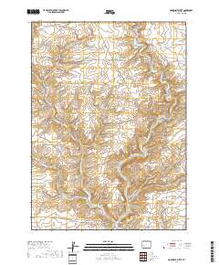 Monument Butte 2017 topographic map thumbnail