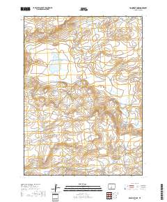 Monument Lake 2017 topographic map thumbnail