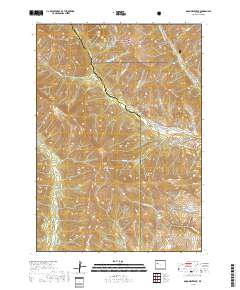 Monument Peak 2018 topographic map thumbnail