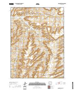 Monument Ridge 2017 topographic map thumbnail