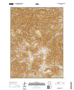 Moonshine Peak 2017 topographic map thumbnail