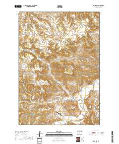 Moore Hill 2017 topographic map thumbnail