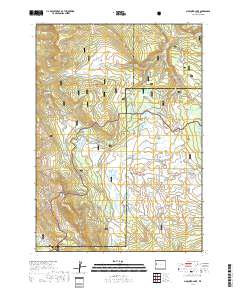 Mosquito Lake 2017 topographic map thumbnail