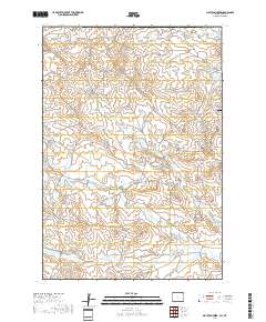 Moulton Creek 2017 topographic map thumbnail