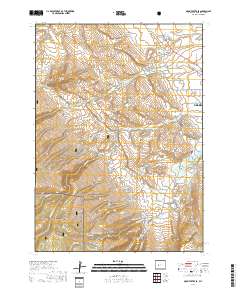 Mount Arter SE 2017 topographic map thumbnail