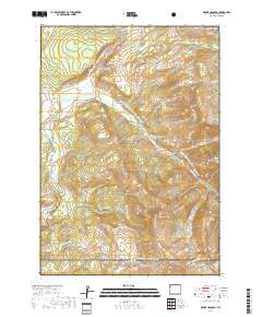 Mount Hancock 2017 topographic map thumbnail