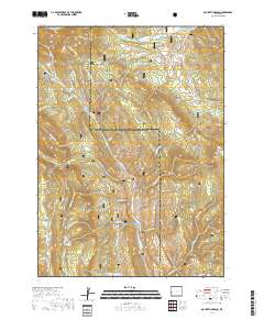Mount Thompson 2017 topographic map thumbnail