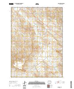 Mule Creek 2017 topographic map thumbnail