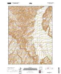 Myers Reservoir 2017 topographic map thumbnail
